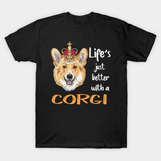 Life'S Just Better With a Corgi (201) T-Shirt